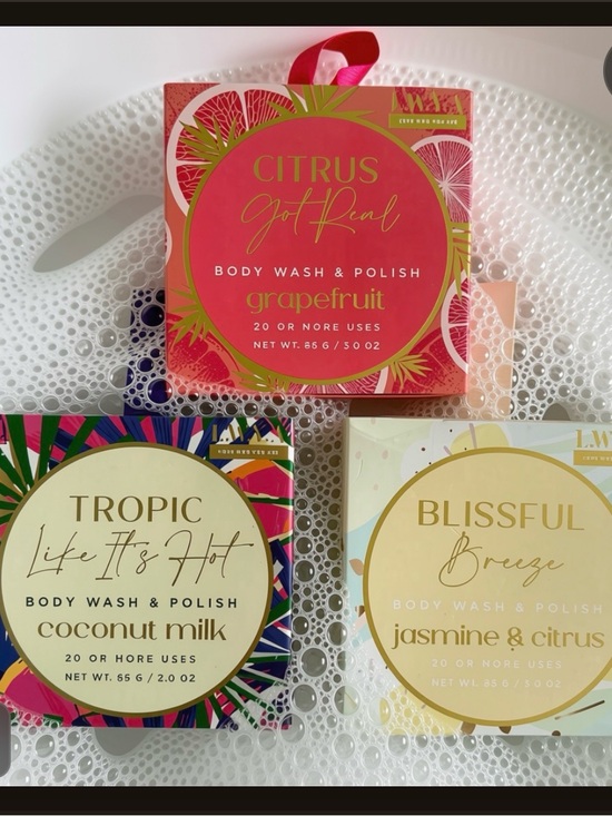 Other - LWYA Body Wash and polish sponges, 20+ uses